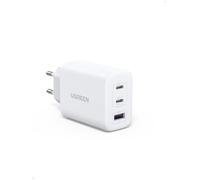 UGREEN Zapix 65W Chargeur USB C Rapide 3 Ports GaN Tech (Blanc)