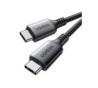 UGREEN Zapix Câble USB C 100W PD 20V 5A Charge Rapide Nylon Tressé (1M) | Type C, Compatible avec iPhone 17 Pro Max Air 16 15 14 Galaxy S26 Ultra S25 iPad mini MacBook Pixel 10 9.