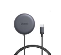 UGREEN Zapix Chargeur Induction iPhone MagSafe Qi2 15W Certifié Compatible avec iPhone 17 16 15 14 13 12 AirPods, Chargeur sans Fil Magnétique Charge Rapide avec Câble Long 1.5M