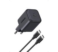 UGREEN Zapix Chargeur USB C 45W PPS Rapide iPhone GaN avec 5A Câble 1.5M | Prise Secteur Compatible avec iPhone 17 Pro Max Air 16 15 Plus Pixel 10 9 Pro Galaxy S26 S25 S24 Ultra iPad MacBook Air Neo