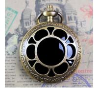 UGZDEA Miroir Naturel en Obsidienne Noire, Miroir de Poche en obsidiennes, miroirs en Obsidienne Feng Shui, Outils de Divination, décoratif pour la méditation (Style-4)