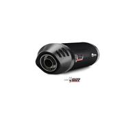 Mivv Oval Honda Cbr 1000 Rr 2006-07 Uh.032.lec Homologated Slip On Muffler Noir Homologated