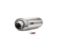 Mivv Oval Honda Cbr 1000 Rr 2006-07 Uh.032.lx2 Homologated Slip On Muffler Argenté Homologated