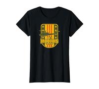 UH-1 Iroquois Viêt Nam T-Shirt, Femme, Noir, S