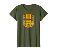 UH-1 Iroquois Viêt Nam T-Shirt, Femme, Olive, M