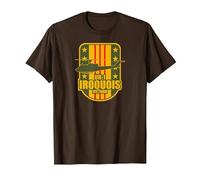 UH-1 Iroquois Viêt Nam T-Shirt, Homme, Marron, 3XL