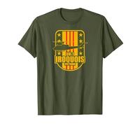 UH-1 Iroquois Viêt Nam T-Shirt, Homme, Olive, XL