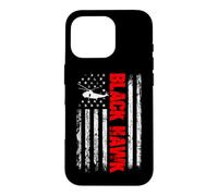 UH-60 Black Hawk Drapeau Militaire pour hélicoptère Militaire Coque pour iPhone 16 Pro
