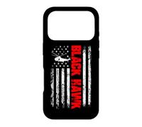 UH-60 Black Hawk Drapeau Militaire pour hélicoptère Militaire Coque pour iPhone 17 Pro