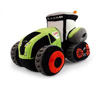 UH Kids- Peluche Claas Axion avec chenilles, UHK1141, Vert