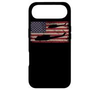 UH1 Huey Helicopter USA Drapeau américain Coque pour iPhone Air