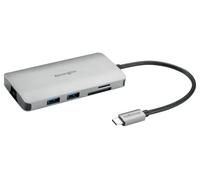 UH1400P USB-C Hub 8 En 1 Avec Câble USB / A/V Numérique / LAN / PD - K33