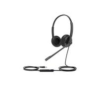 UH34 Dual - Micro-casque - sur-oreille - filaire - USB - noir - Certifié pour Microsoft Teams