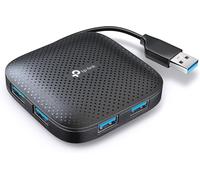 Uh400 Hub Usb 3.0, 4 Ports Multiprise Usb, Conception Ultra Compacte, Câble Intégré, Switch Usb, Compatible Avec Macbook Pro Imac Surface Pro Xps Pc Ordinateur Portable Clé Usb[HDM5235612]