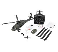 UH60 Black Hawk Marine CP Hélicoptère 6G/3D RTF avec télécommande, Batterie, câble de Charge