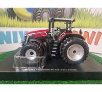 Universal Hobbies Tracteur miniature Massey Ferguson 9S.425 roues jumelées 1/32