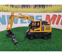 UH8163 - Pelleteuse KOMATSU PW180-11 godet + brise roche - Universal Hobbies ...