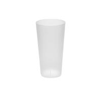 Uhangya - Lot de 20 Gobelets Givrés en Plastique de 40cl, Lavables et réutilisable - ECOCUP - Parfait pour des Événements Festifs tels que Soirées, Anniversaires, Mariages (20)