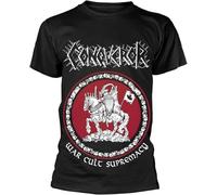 UHBGd68uu Conqueror War Cult Supremacy T-Shirt Black XL