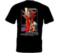 UHBGd68uu Flash Gordon v5 T-Shirt Movie Mike Hodges Sam J. Jones All Black XL