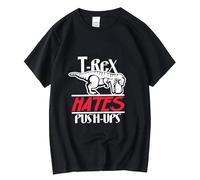 UHBGd68uu Tyrannosaurus Rex Fitness T-Shirt Black XL