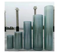 UHEKC Feuille Polycarbonate Tole Ondulee Transparente, Plaque Remplacement 0,8mm Tole Toiture, Rouleau Polycarbonate Transparent, Toiture Cabane de Jardin(1x3m)