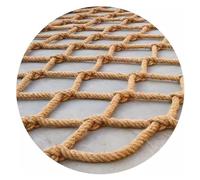 UHEKC Filet Clôture en Corde de Chanvre Filet Sécurité pour Garde-Corps D'extérieur, Terrasses Décoration Murale Décoration Jardin Filet de Sécurité (Color : 8cm Mesh, Size : 2x8m(7x26ft))