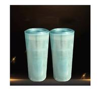 UHEKC Panneau De Toit en Polycarbonate Transparent Résistant Aux UV Panneaux Verre À Effet Serre for La Serre, Le Toit, La Canopée Et L'auvent Facile À Couper Et À Installer(0.5x3m)
