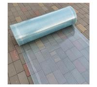 UHEKC Panneaux de Toit en Polycarbonate Tole Ondulee Transparente, Panneau Polycarbonate Plaque de Remplacement 0,8mm, Toiture Abri de Jardin(0.6x15m)