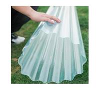 UHEKC Panneaux toiture en Polycarbonate avec Protection UV Panneaux en Polycarbonate for Serre for serres, hangars, abris de Voiture Facile à Couper et à Installer(0.7x5m)