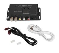 UHF Modulateur pour TV Convertisseur AV vers RF avec Extension IR Affichage de Canal Noir 1W USB5V