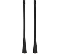 UHF Radio Antenna 400-460 MHz Whisk for Motorola CP200D CT250 CP150 CP200 CP200XLS PR400 HT750 HT1250 EX500 EX600 EX600XLS GP380 Portable Two-Way Radio Walkie Talkie Pack of 2