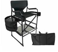 UHGFIMP Chaise de réalisateur chaises de Maquillage Professionnelles, chaises de Maquillage Professionnelles, Chaise de réalisateur avec Table d'appoint et Poches latérales