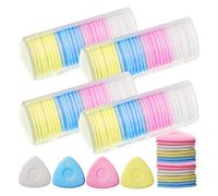 Uhidka 120 Craies Triangulaires de Tailleur, 4 Couleurs, pour Couture et Marqueurs de Tissu, pour Le Matelassage et la Confection de Vêtements