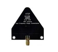 Uhidka Antenne de Transmission d'image 2,4 G / 5,8 G à Double Bande WiFi Antenne -K Interface Standard pour Drone FPV HD Image Transmission System