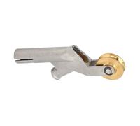 Uhidka Buse de Soudage pour Sol Buse de Soudage à Bouche Ronde avec Roue Buse de Soudage pour Sol en PVC Accessoires Têtes de Fixation