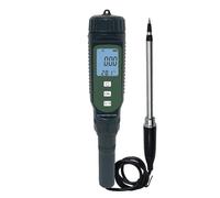 Uhidka Détecteur de Conductivité Électrique Du Sol, Détection de Température, Sonde Externe, Détecteur de Température et de Conductivité Électrique pour Jardin et Prairie