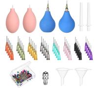 Uhidka Ensemble de Fournitures D'Outils de Poterie, Applicateur de Glaze de Précision en Céramique pour L'Argile, pour Le Four à Utiliser la Trousse D'Outils