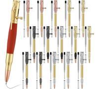 Uhidka Ensemble de Stylo en Bois 15 Ensembles de Stylos à Bille Set pour L'École pour les Projets de Bricolage Fournit des Enseignants Enseignants Cadeaux