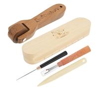 Uhidka Outils de Couture et de Matelassage en Bois à Utiliser Ensembles D'Outils de Couture et de Matelassage Outil de Placement de Précision de Presse Pratique pour Obtenir des Coutures