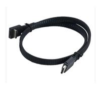 Uhidka SFF-8611 4I 42P à SFF-8611 4i 90 Degrés PCIe Oculink SAS Câble Mâle à Mâle Ligne de Transfert de Données à Haute Vitesse pour Les Serveurs