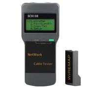 Uhidka Testeur de Câble Réseau RJ45 SC8108 STP UTP Ca5e Cat6, Testeur de Longueur de Câble Réseau LAN, Testeur de Longueur de Câble UTP.