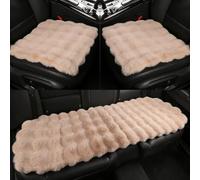 uHLANQC Coussin de siège Voiture en Peluche d'hiver for Lamborghini Countach LPI 800-4 Egoista, Coussin Chaud épais, Housse Auto Fausse Fourrure Lapin Douce et Chaude(D Camel-Color)