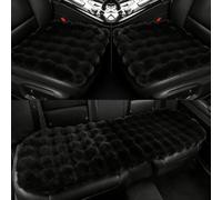 uHLANQC Coussin de siège Voiture en Peluche d'hiver for Lamborghini Countach LPI 800-4 Egoista, Coussin Chaud épais, Housse Auto Fausse Fourrure Lapin Douce et Chaude(A Black)