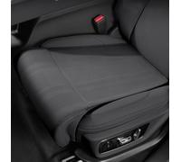 uHLANQC Coussin de Support d'extension Jambe siège Voiture for Volkswagen Polo Jetta Passat Tiguan Arteon Touareg, Coussin Repose-Jambes en Cuir, rallonge Mousse à mémoire Forme(A Black)