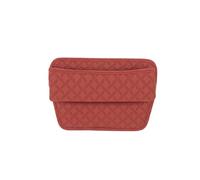 uHLANQC Organisateur de Remplissage d'espace pour siège de for Lamborghini Concept/Countach/Huracán/Revuelto/Temerario, Poche latérale de Console Avant avec Trou Chargement USB(C Red)