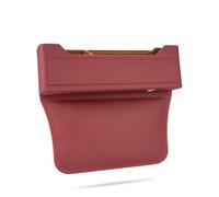 uHLANQC Organisateur de Remplissage d'espace pour siège de for RAM ProMaster/Rampage/Concept/Dakota/ProMaster City, Poche latérale for Console Avant avec Trou de Chargement USB(A Red)