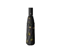 uHLANQC Parapluies pour la Pluie Parasol, Parapluie Automatique à Trois Volets, Anti-Parapluie for Usage Domestique et Familial, Femmes et Hommes(Black)