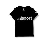 uhlsport 100210601 T-Shirt Homme, Noir, FR : XXS (Taille Fabricant : XXXS)