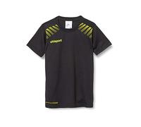 uhlsport 100214108 T-Shirt Enfant, Noir/Limonen Jaune, FR : XXS (Taille Fabricant : 128)